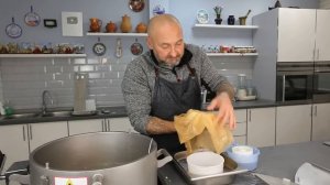 Ваш первый сычужный сыр, Качотта. Первый шаг в сыроделии.