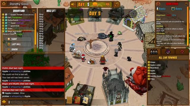 JUST STRAIGHT CHAOS | Town of Salem | Coven All Any Godfather Gameplay смотреть онлайн