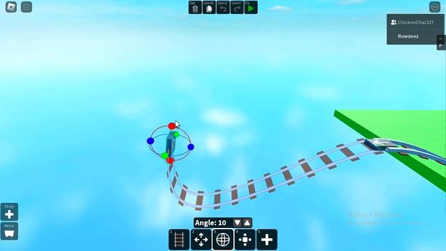 Create a Cart Ride! Team Create [Roblox] (At the end of this video we added a teleport) смотреть онлайн