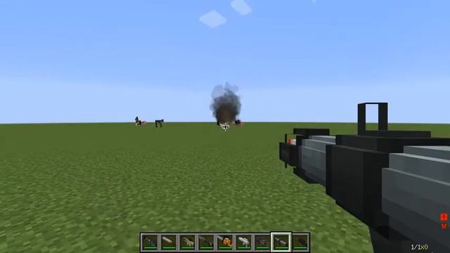 Майнкрафт мод Techguns смотреть онлайн