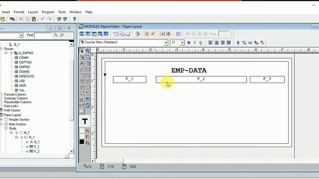 Oracle Reports Builder | How to generate manual report | Developolink смотреть онлайн