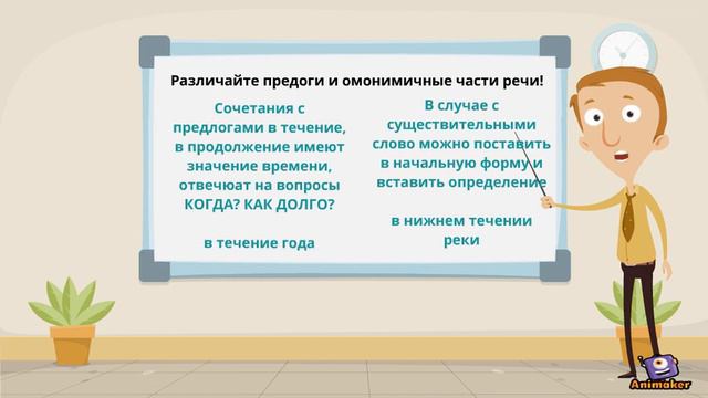 Правописание предлогов смотреть онлайн