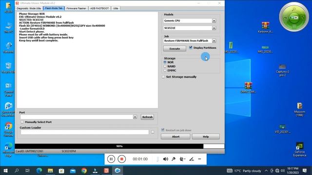 umt unisoc tool 0.2 / how to flash Karbonn kx3 after replace CPU ic смотреть онлайн