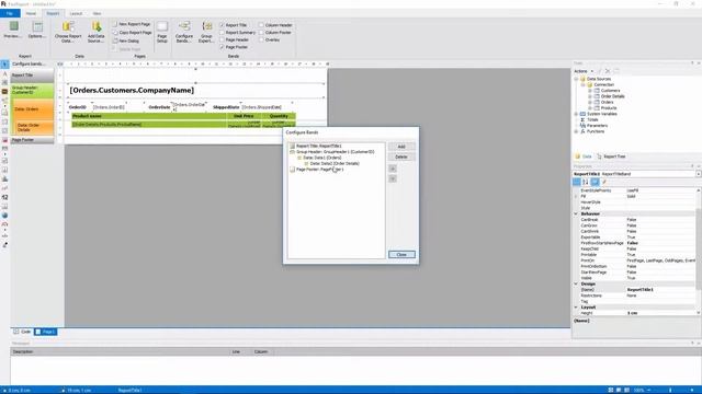 FastReport .NET Demo: Complex Report (Master-Detail + Group) смотреть онлайн