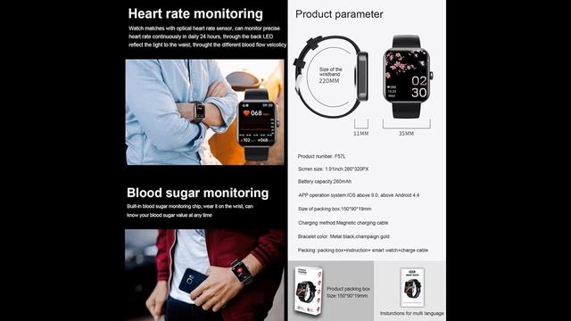 Suga Pro Smartwatch,Suga Pro Blood Sugar Watch,Wolf Notch Suga Pro Smart Watch смотреть онлайн