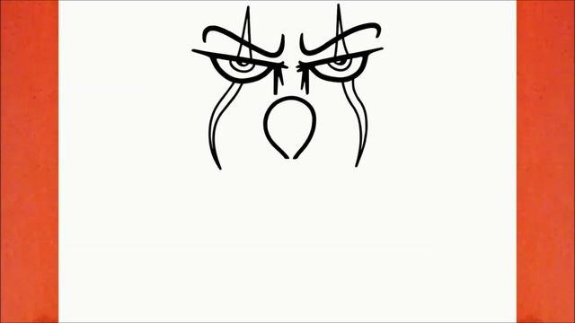 HOW TO DRAW PENNYWISE THE CLOWN смотреть онлайн