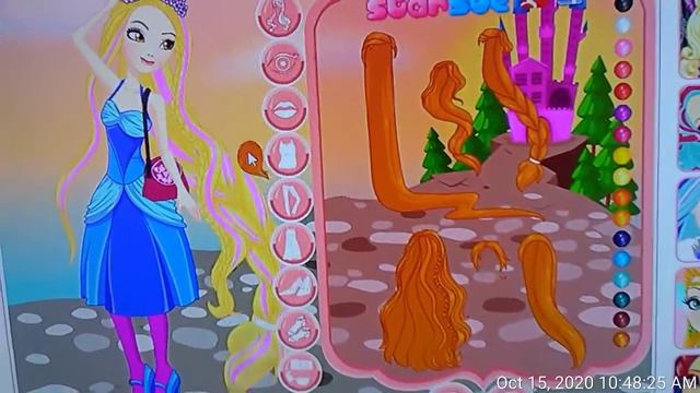 Holly O'Hair Dress Up смотреть онлайн