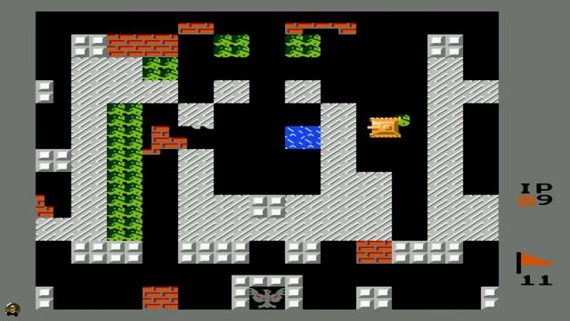 Tank J 1990. (Battle City). «Танчики». Dendy/NES/Famicom смотреть онлайн