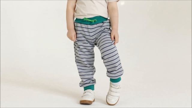 Серые штаны на шнурке для мальчика (44203042) КотМарКот смотреть онлайн