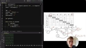 Алгоритмы на графах. Алгоритм Дейкстры. Dijkstra's algorithm. Полное объяснение и код на Python.