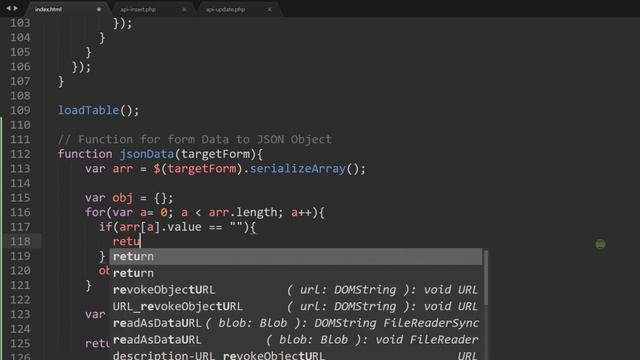 PHP REST API in Web Page Tutorial - II in Hindi Urdu смотреть онлайн