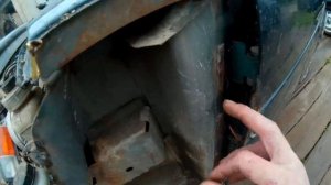 Ваз 2121 нива. Замена переднего крыла с вытягиванием.