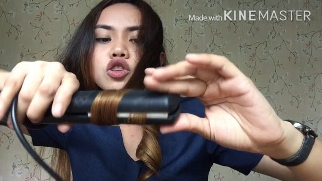 HOW TO CURL HAIR USING FLATTENING IRON / PLANTSA смотреть онлайн