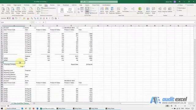 Excel filter not working after certain row смотреть онлайн