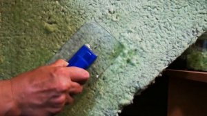 Ремонт жидких обоев. How fix damaged liquid wallpapers.
