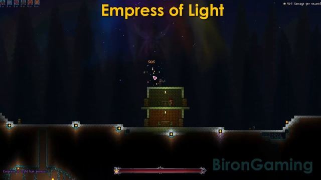 Terraria 1.4.1 - Morning Star vs ALL Bosses смотреть онлайн