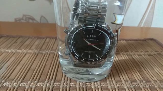 Обзор часов 6.11. Тест на водонепроницаемость