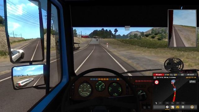 624.2 / ETS 2 V1.38 / МАЗ 6303 / Суровая Россия. Сибирь R8 / утопил Мазая (((