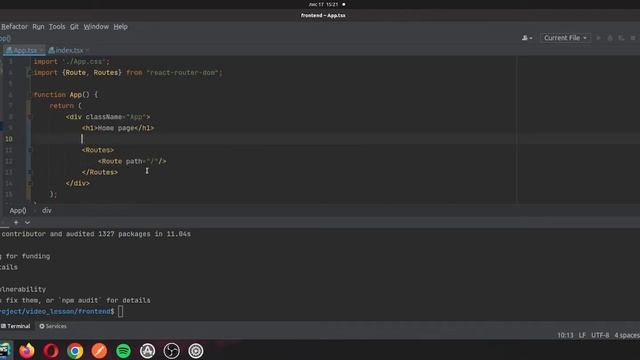 4. Экспресс курс по React js. Знакомимся с роутингом в React js Используем react router dom v6 смотреть онлайн
