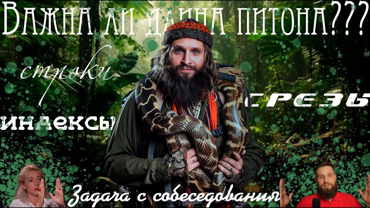 БАЗА РАБОТЫ С ТЕКСТОМ В PYTHON. СТРОКИ: ИНДЕКСАЦИЯ. СРЕЗЫ. смотреть онлайн