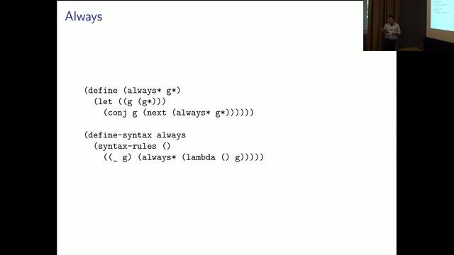 Temporal Logic, micro-Kanren, and a Time-Traveling RDF Database смотреть онлайн