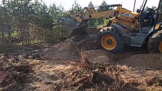 Строительство дома. Выборка плодородного грунта ,планировка насыпи пгс. Работа строительной техники смотреть онлайн