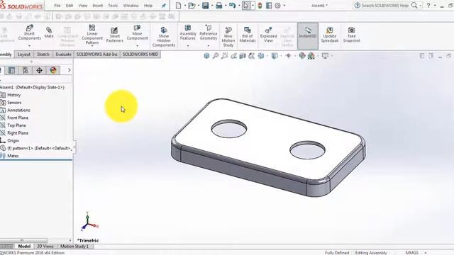 ⚡ SOLIDWORKS TUTORIAL || mold tools || Extract Core and Cavity of a pattern. смотреть онлайн