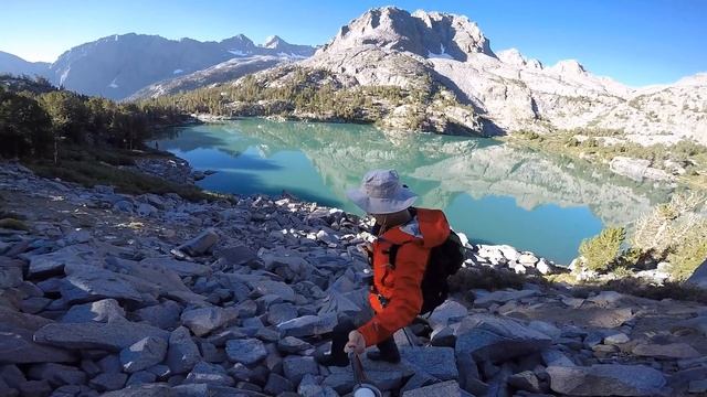 Eastern Sierra Backpacking - Big Pine Lakes, Cloudripper, Palisade Glacier смотреть онлайн
