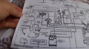 Порядок соединения вакуумных трубок Nissan sunny N14 1.6 16v