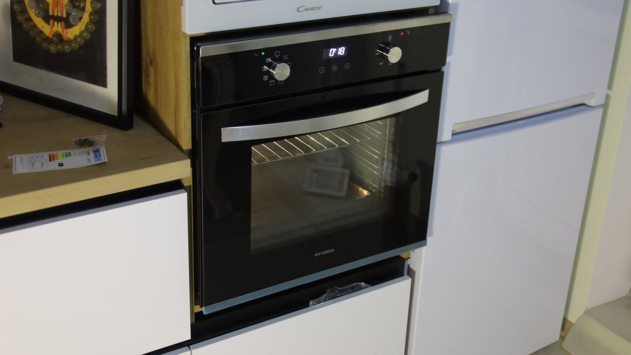 Hyundai HEO 6647 IX - духовой шкаф для современной кухни смотреть онлайн