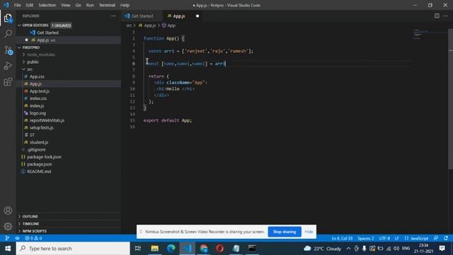 ES6 Destructuring смотреть онлайн