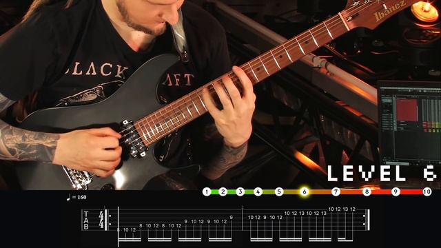 10 LEVELS OF SHRED GUITAR | (beginner to pro) смотреть онлайн
