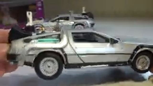 Назад в будущее. ДеЛориан моделька.  DeLorean DMC-12 Model.
