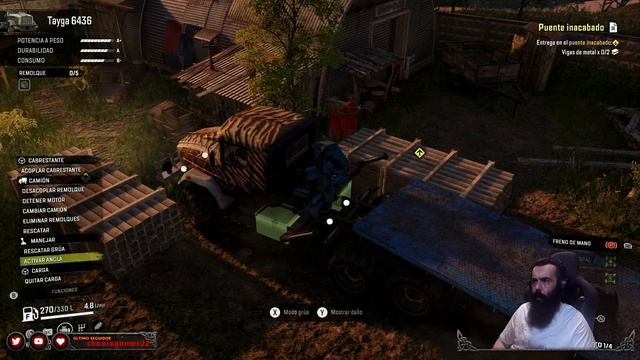 Snowrunner - Temporada 8 - Otra vez... reparando puentes. смотреть онлайн