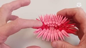 Ваза-сердечко в технике модульное оригами (мастер-класс)