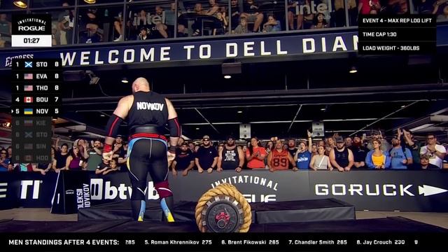 Full Live Stream - Max Rep Log Lift | 2023 Rogue Invitational смотреть онлайн