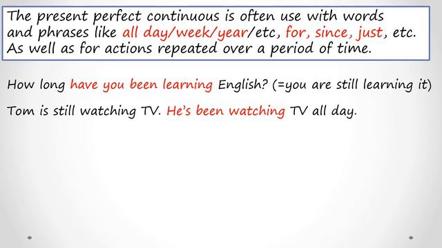 aim high 3 unit 4 lesson7 present perfect continuous смотреть онлайн