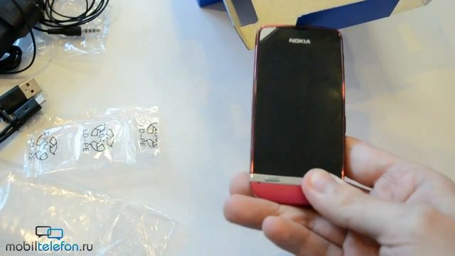 Распаковка Nokia Asha 311 (unboxing) смотреть онлайн