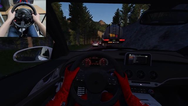 Assetto Corsa - Genesis G70 3.3T [Steering Wheel Gameplay] смотреть онлайн