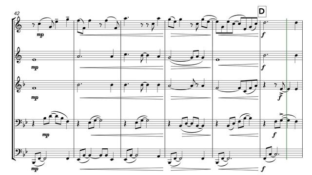 Silent Night Soft Samba (Brass Quintet) смотреть онлайн