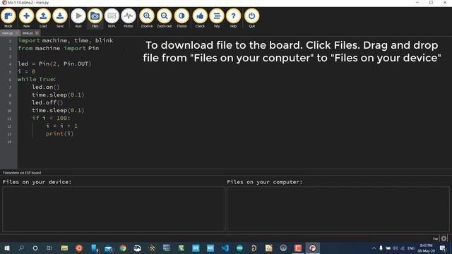 ESP32 MicroPython With Mu Editor смотреть онлайн