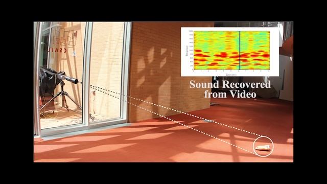 The Visual Microphone: Passive Recovery of Sound from Video смотреть онлайн