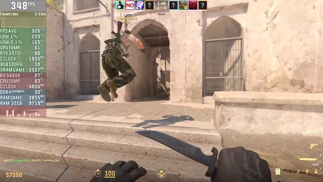 Counter-Strike 2 RTX 3070 - Max/Low Settings смотреть онлайн