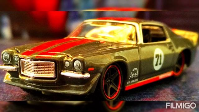 Maisto flatbed 1971 Chevrolet Camaro z/28 1/64 diecast scale смотреть онлайн