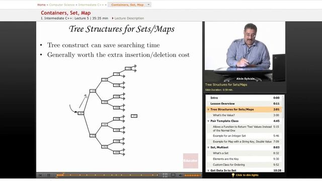 C++: Containers, Set, Map смотреть онлайн