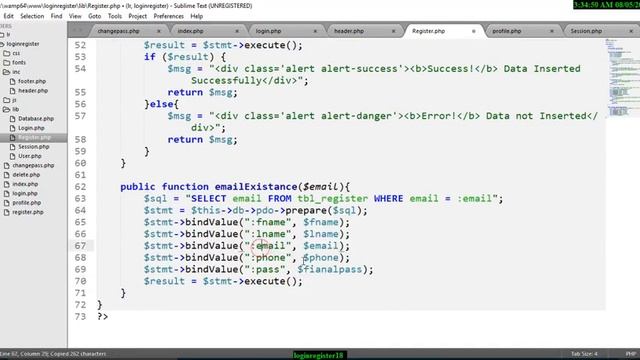 Dynamic Login Register System With CRUD (Part - 19) смотреть онлайн