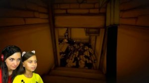 Почему БЕНДИ 5 ГЛАВА напугала BALDI ПРИВЕТ СОСЕД ШКОЛА мама и папа в BENDY БАЛДИ летсплей Валеришка