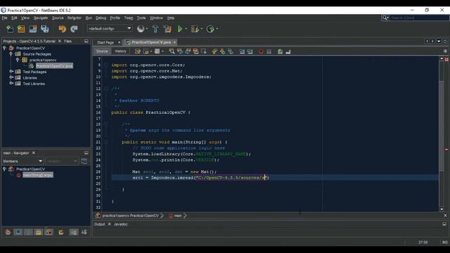 Fusionar dos imágenes con OpenCV JAVA y NetBeans смотреть онлайн
