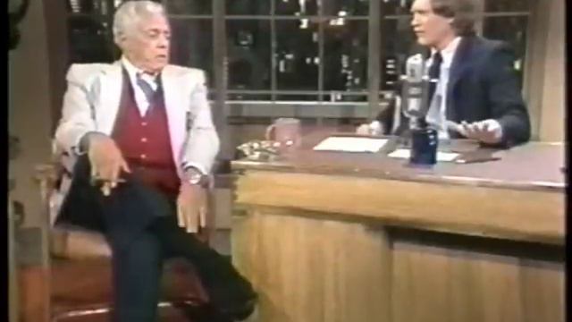 Desi Arnaz, Sr. (& Jack Paar) On Letterman, May 23, 1983
