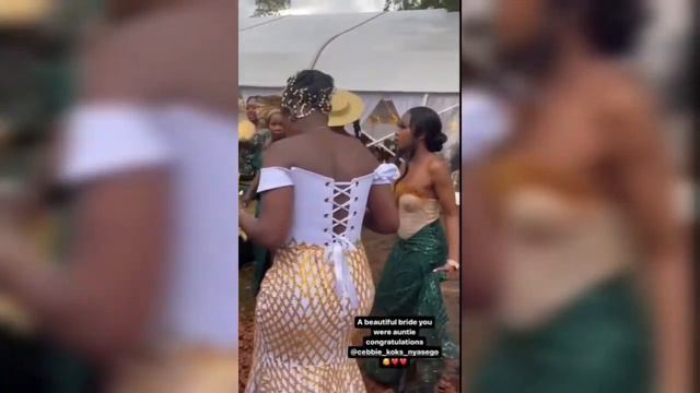 Pesa Otas! Cebbie Koks Lavish & Flashy Traditional Wedding That Has Left Netizens Tongues Wagging.